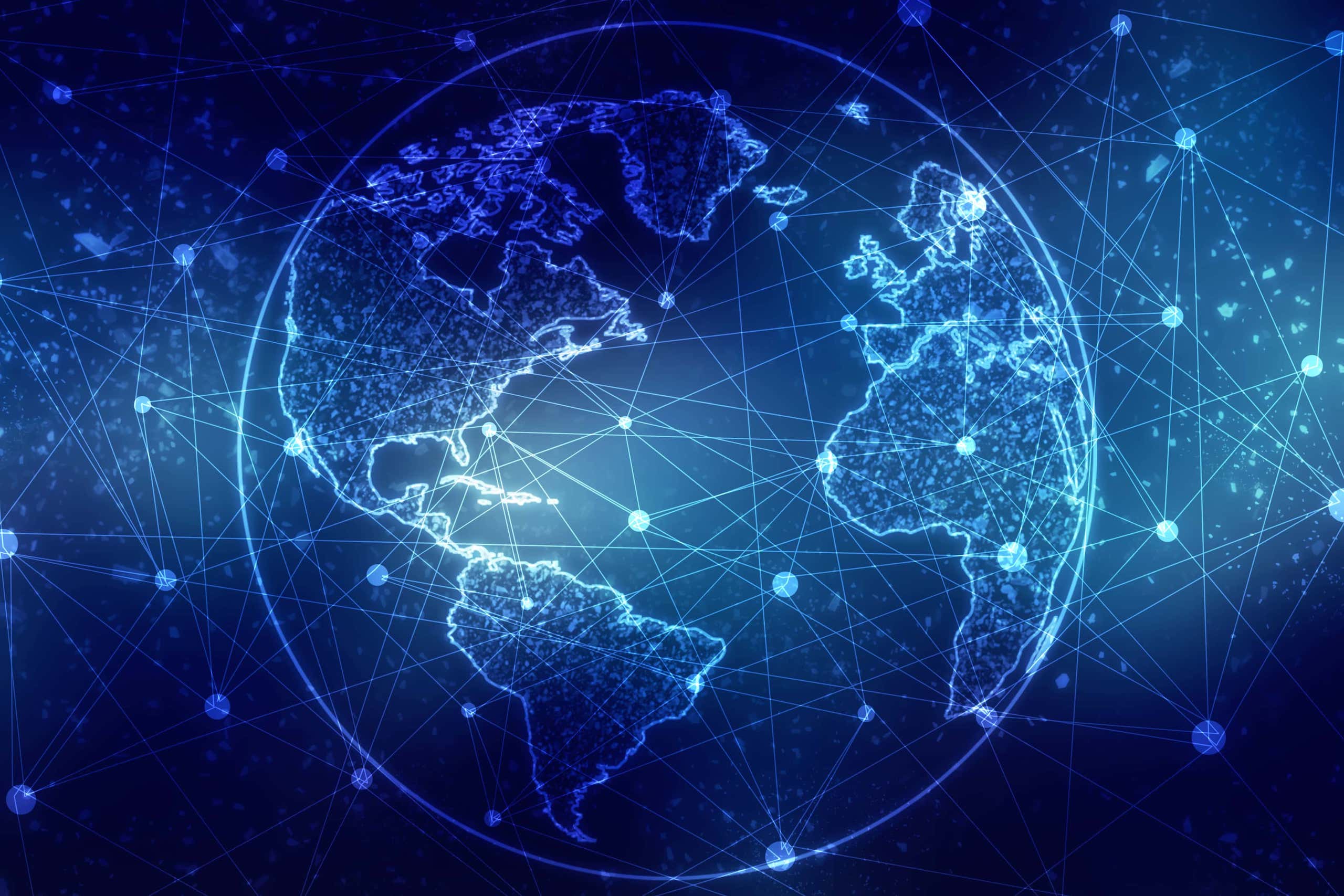 Image of globe to represent global litigation